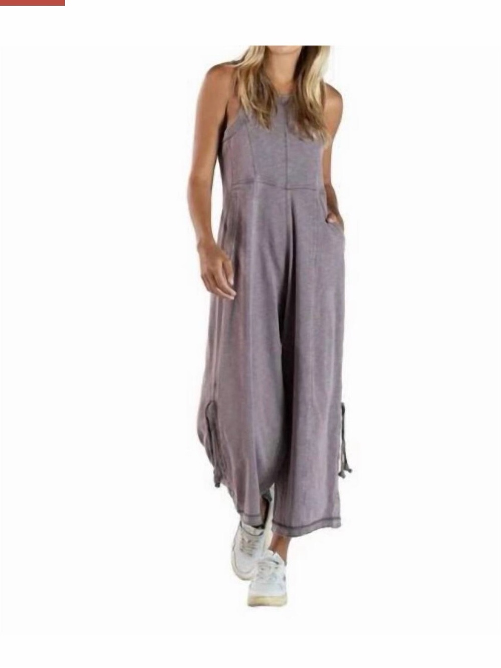 NEW SIMPLY SOUTHERN washed jumpsuit in dark grey.  Brand new with tags